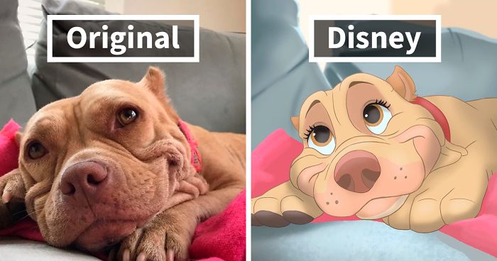 See How Your Pets Transformed To Disney Characters