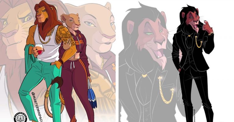 These Are The New And Revised Human Look Of Your Animal Characters From Movie – The Lion King