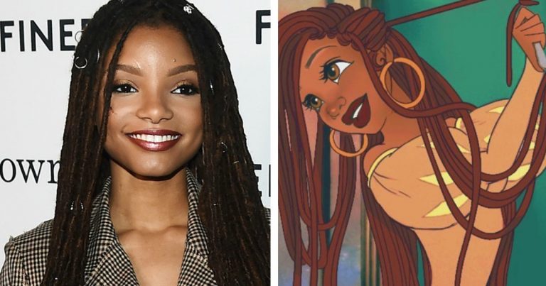 Visions of Halle Bailey as ‘The Little Mermaid’ Shared by Some Artists