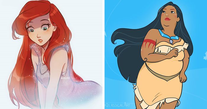 40 Ultimate Appearances of Disney Heroines Like We Have Never Seen