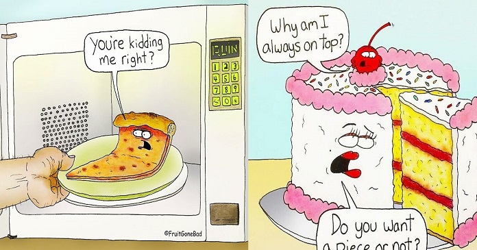 30 Slightly Inappropriate Comics By “Fruit Gone Bad” With Funny And Dark Twists